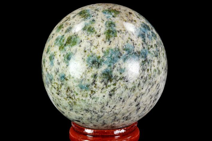 Polished K Granite Sphere - Pakistan #109744